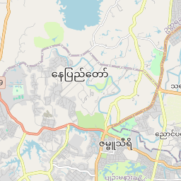 Illustrative map tile near Nay Pyi Taw