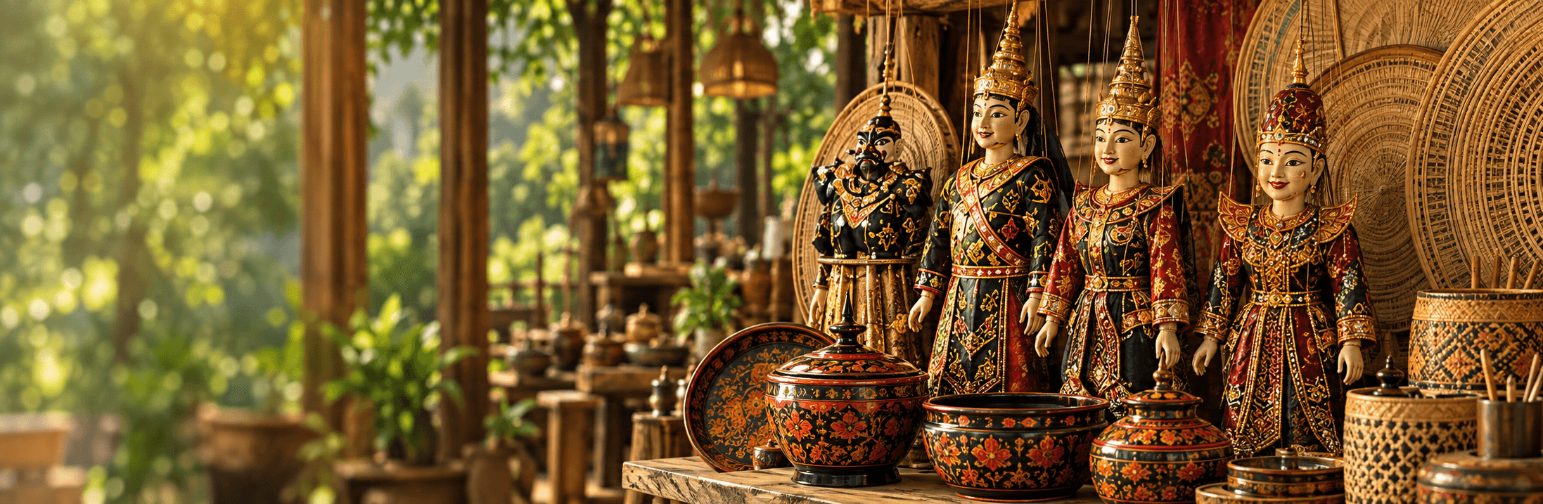 Traditional local crafts from Nay Pyi Taw